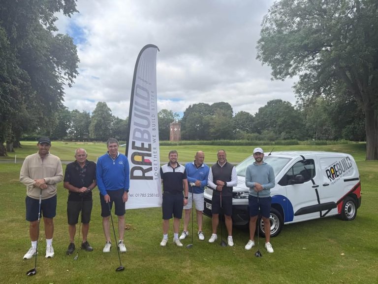 RAEBUILD supports Katharine House Hospice Charity Golf Day 2026 RAEBUILD
